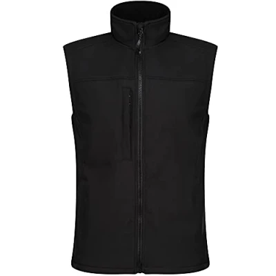Image of Regatta TRA788 00F80 REG788B 5 Flux Men&#039;s Softshell Body warmer, X Large, Black