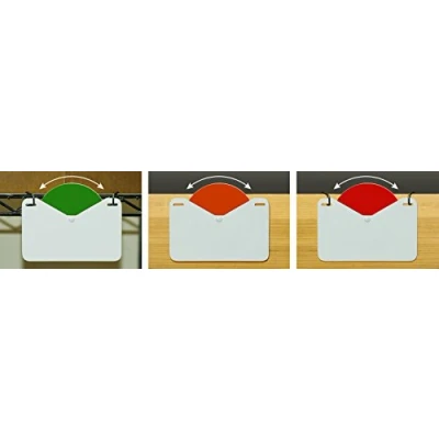 Image of The Products Store Stock Level Indicator Wheel Management System Pack of 10 (Self Adhesive)