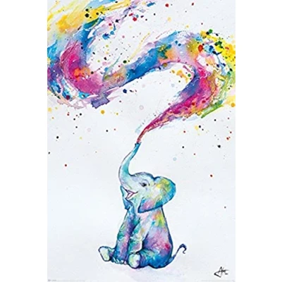 Image of Pyramid International Maxi Plastic/Glass, Marc Allante Spring Poster, 61 x 91.5 1.3 cm
