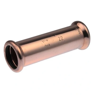 Image of Pegler VSH Xpress Copper Press Fit Slip Coupling 15mm S1SLIP 38044