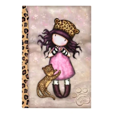 Image of Santoro Gorjuss (Wild) Casebound Journal Purrrrrfect Love