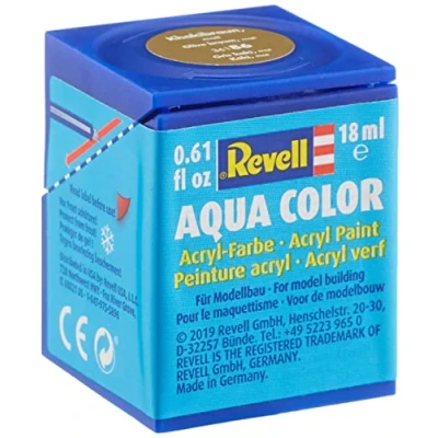 Image of Revell 18ml Aqua Color Acrylic Paint (Olive Brown Mat Finish)