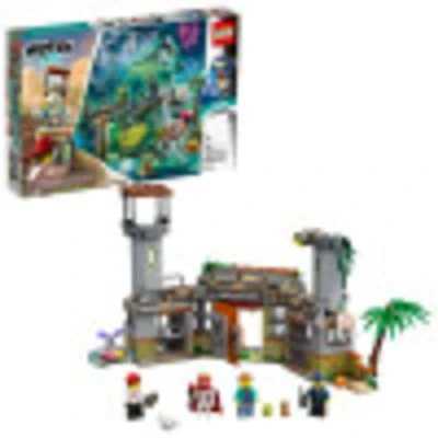 Image of LEGO Hidden Side Newbury Abandoned Prison 70435, Augmented Reality App Driven Ghost Hunting Toy, Includes Jack, Rami, El Fuego and Nate Lockem Minifigures, Plus 2 Dog Figures, New 2020 (400 Pieces)