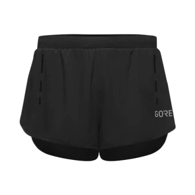 Image of GORE WEAR Men&#039;s Running Shorts, Split Black, L