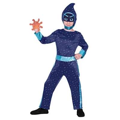 Image of (PKT) (9904228) Child Boys PJ Masks Night Ninja Costume (5 6yr)