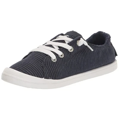 Image of Roxy Women&#039;s Rory Loafer Flat, Navy, 6 UK