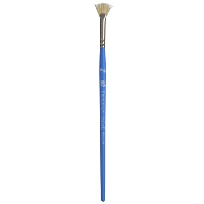 Image of Princeton Tec Select Natural Handle, Short Bristle, Fan No.10/0, Tarpaulin, Gr. 10/0
