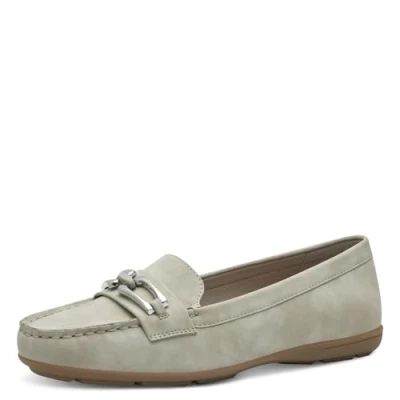 Image of Jana Women&#039;s 8 24676 42 Loafer, Taupe, 9 UK