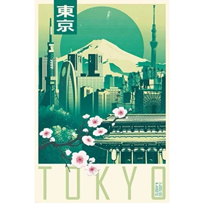 Image of GB eye MX00039 Japan Tokyo 61 x 91.5cm Maxi Poster