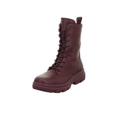 Image of Legero Women&#039;s Angelina Ob Mid Calf Boot, Ruby Red 5920, 5 UK