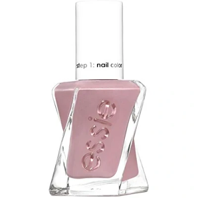Image of essie Gel Couture Longlasting High Shine, No UV Lamp Required, Nail Polish, Nude Dusty Purple Colour, Shade 130 Touch Up, 13.5 ml (Pack of 1)