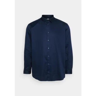 Image of Jack &amp; Jones Jprblacardiff L/S PS NOOS Shirt, Men&#039;s, Size: 4XL, Navy blazer