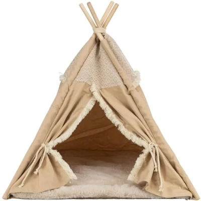 Image of Boho tipi, 55 x 65 cm, beige
