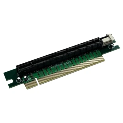 Image of Closer Pci E 16X Riser Card 90 Degree Express to Slot Right Angle Extender Protector Accessories