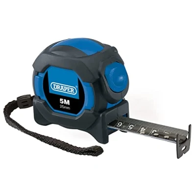 Image of Draper Auto Lock Measuring Tape, 5m/16ft, 25mm