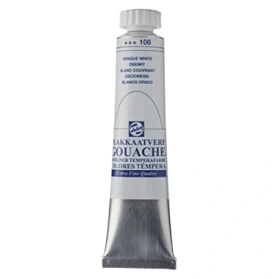 Image of TALENS EXTRA Fine Gouache 20ML WHITE OPAQ