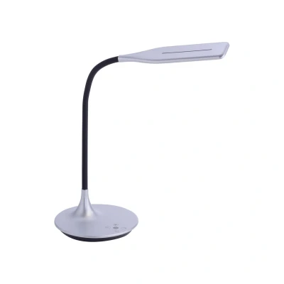 Image of Rafael Desk Task Lamp Silver 1x 5W LED 2700 6000K Dimmable