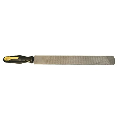 Image of Kerbl Hoof rasp straight with handle 35 Steel Grey