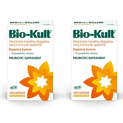 Image of 2 X PROTEXIN Bio Kult ADVANCED PROBIOTIC FORMULA 120 TABLETS BIOKULT YEAST by