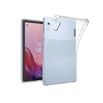 Image of QINOUK Clear Case for Lenovo Tab M9, [Airbag Protection] Ultra thin HD Clear, Soft TPU Shockproof Protective M9 Transparent