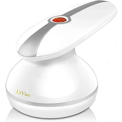 Image of Fabric Shaver LtYioe Bobble Remover for Clothes, Lint Electric USB Rechargeable Battery Operated with Extra Blades and Clean Brush, Easy to Use, Lightweight Portable(Sliver)