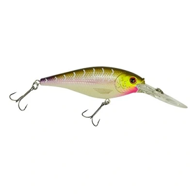 Image of Berkley Flicker Shad,Purple Tiger,1 1/2in 1/8 oz