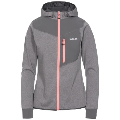 Image of Trespass Womens/Ladies Jazmin DLX Hoodie (Platinum Marl) Size 2XS