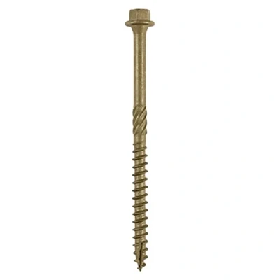 Image of TIMCO Timber Screws Hex Head Exterior Green 6.7 x 100 Bag of 50pcs