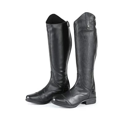 Image of Shires Moretta Marcia Adults Riding Boots Black 4 Slim