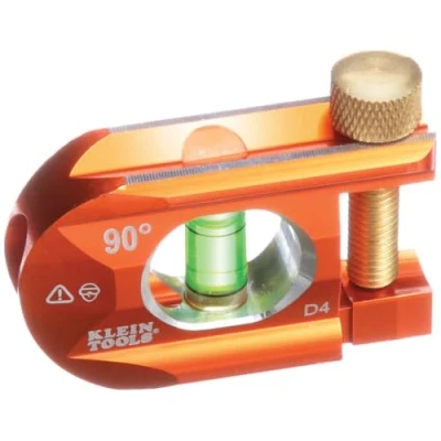 Image of Klein Tools 935AB1V No Dog Level, 2.5 Inch Conduit Bending 1 Vial, ACCU Bend Level Eliminates Legs in Offsets and Saddle Bends