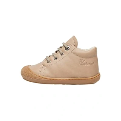 Image of Naturino Cocoon First Steps Leather Shoes Beige 25