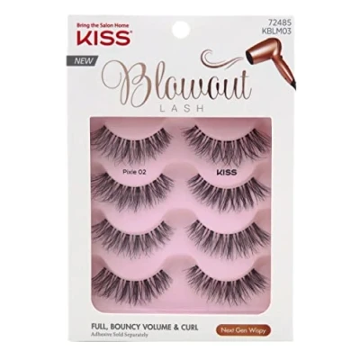 Image of KISS Blowout Lash Multipack Pixie (4 Pairs) KBLM03