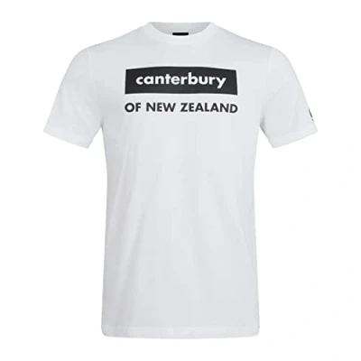 Image of Canterbury Boy&#039;s Graphic T Shirt, Black/Bright White, Age 6 (XS)