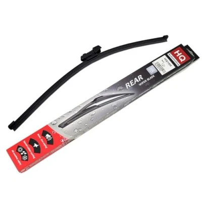 Image of HQ AUTOMOTIVE Rear Blade Windscreen Wiper Blades fits VW Transporter 1pc Replacement T6 2015 onwards Graphite Coated Natural Rubber No Smear Judder Free Model HQ16H V7