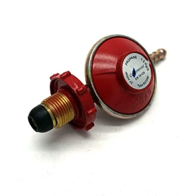 Image of Hand Wheel Propane Gas Regulator 37Mbar 1.5Kgh Fits Calor &amp; Flogas POL type bottles