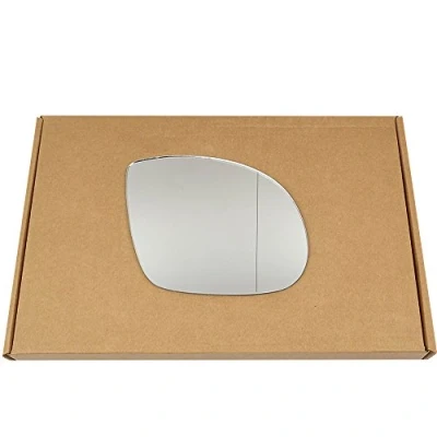 Image of Less4spares Wing Mirror Glass Right Compatible with Vauxhall Corsa SRI 2000 2006 STICK ON Driver Off Side Blind Spot