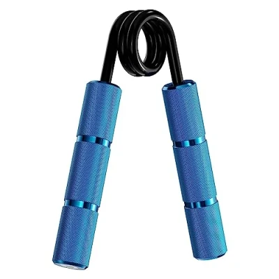 Image of Power Gripper Metal Series Professional Grip Strengtheners (50lbs 400lbs) for Grip, Wrist &amp; Arm Training (150lbs Blue)