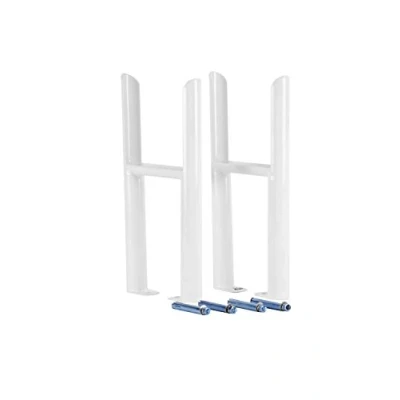Image of Manissa Freestanding 4 Column Traditional Radiator Feet Central Heating Installation Easy Fit