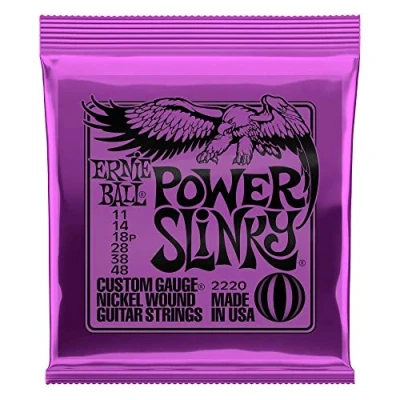 Image of Ernie Ball Power Slinky Electric Guitar Strings 0.11 0.48