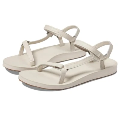 Image of Teva Women&#039;s Original Universal Slim Lea Sandal, Birch, 7 UK
