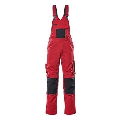 Image of Mascot 12169 442 0209 82C52 Size L82cm/C52 &quot;Augsburg&quot; Bib and Brace Red/Black