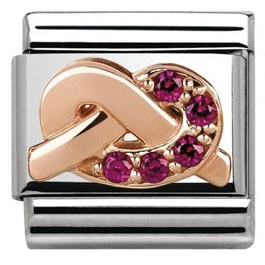 Image of Nomination Love Knot Charm