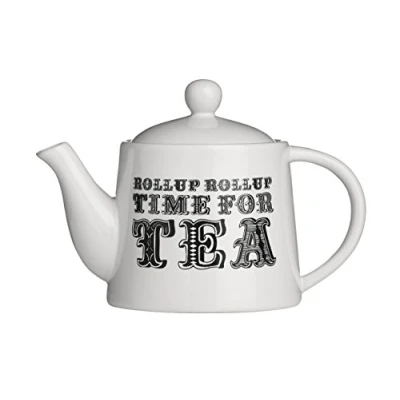 Image of Premier Housewares Carnival Teapot White