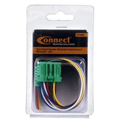 Image of Connect 37580 Electrical Heater Resistor Connectors 2pc compatible with Renault