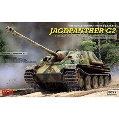 Image of Rye Field Model RFM5022 Ryfield Models 5022 1/35 Jagdpanther G2 w/Full Interior Kit