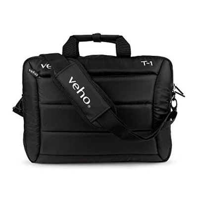 Image of Veho T 1 Laptop Bag with Shoulder Strap for 15.6&quot; Notebooks/10.1&quot; Tablets Black (VNB 003 T1)