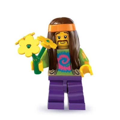 Image of LEGO Minifigures Hippie