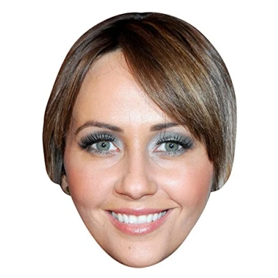Image of FoxyPrinting SAMIA GHADIE JB Coronation Street Actors Fancy Dress Cardboard Celebrity Party Face Mask