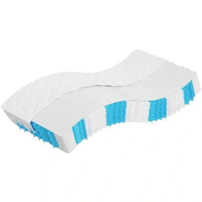 Image of vidaXL Pocket Spring Mattress Medium Firm 90x190 cm Single Size