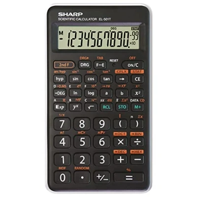 Image of SHARP EL501TWH Scientific Calculator
